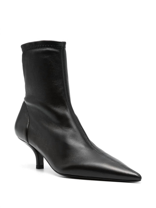 Toteme - Women's Nappa Heeled Sock Boots