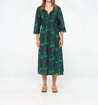 Oneseason - Floraganza Middy Poppy Dress