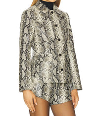 Line And Dot - Python Jacket
