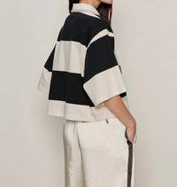 Sanctuary - Embellished Polo Tee