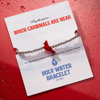 Holy Water Bracelet - Women's Cardinal Bracelet