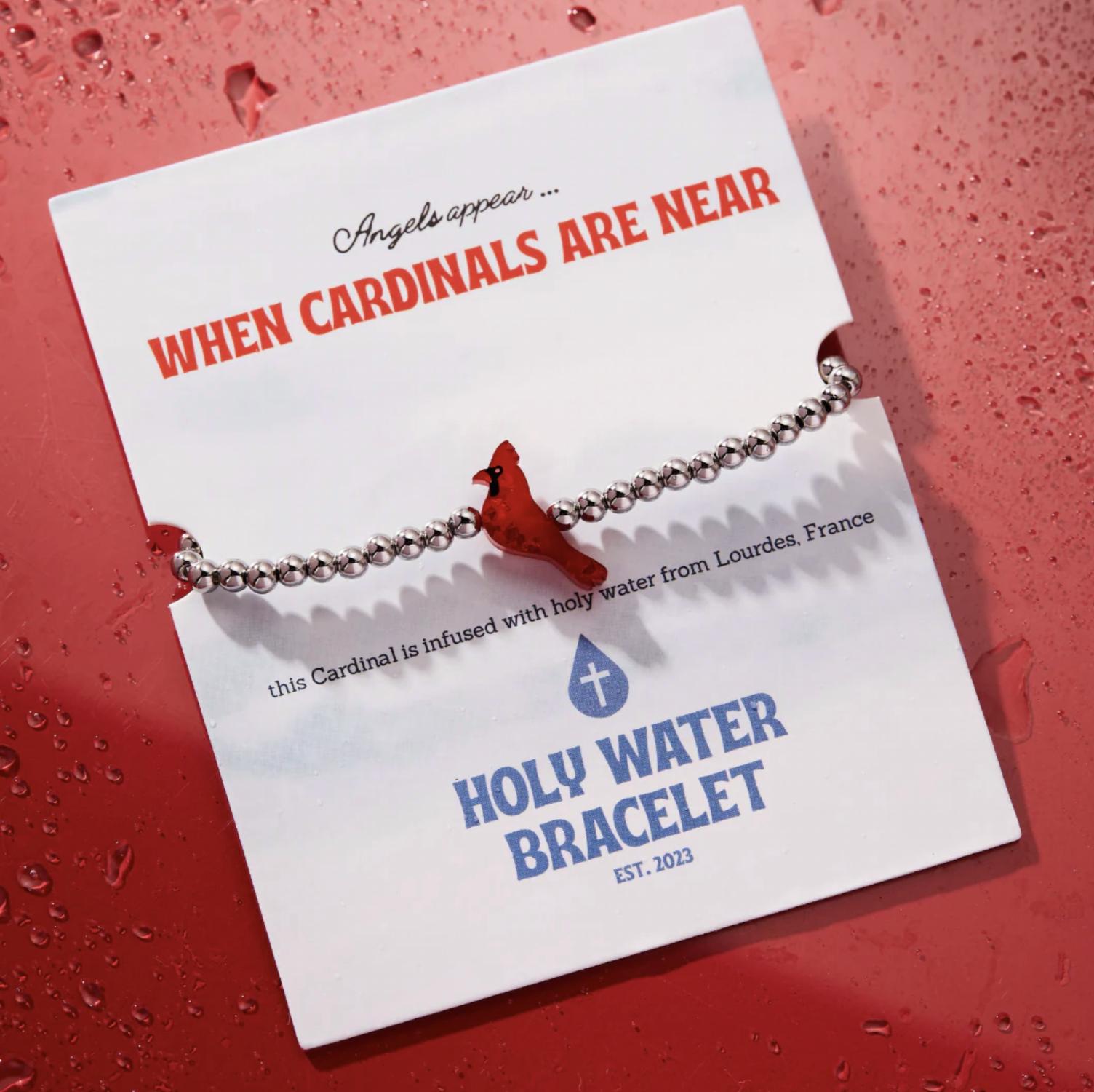 Holy Water Bracelet - Women's Cardinal Bracelet