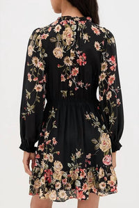 Sea - Jolie Print Long Sleeve Mini Dress