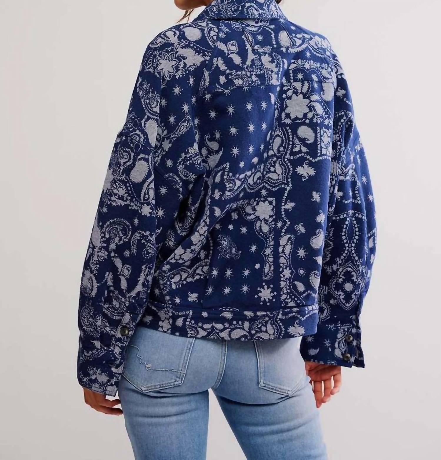 Free People - Bandana Jacquard Shirt