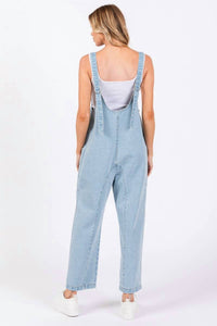 Sewn And Seen - Washed Overall Jumpsuit