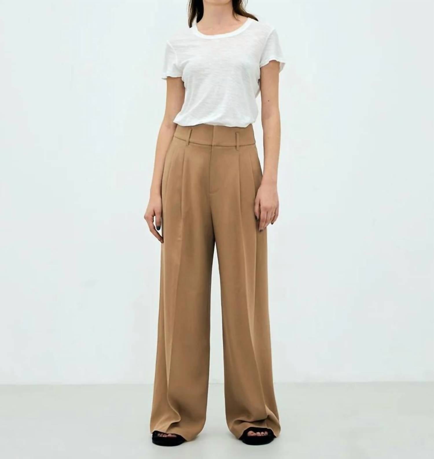 James Perse - Pleated High Waisted Trouser