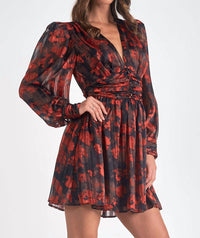 Elan - Floral Mini Dress