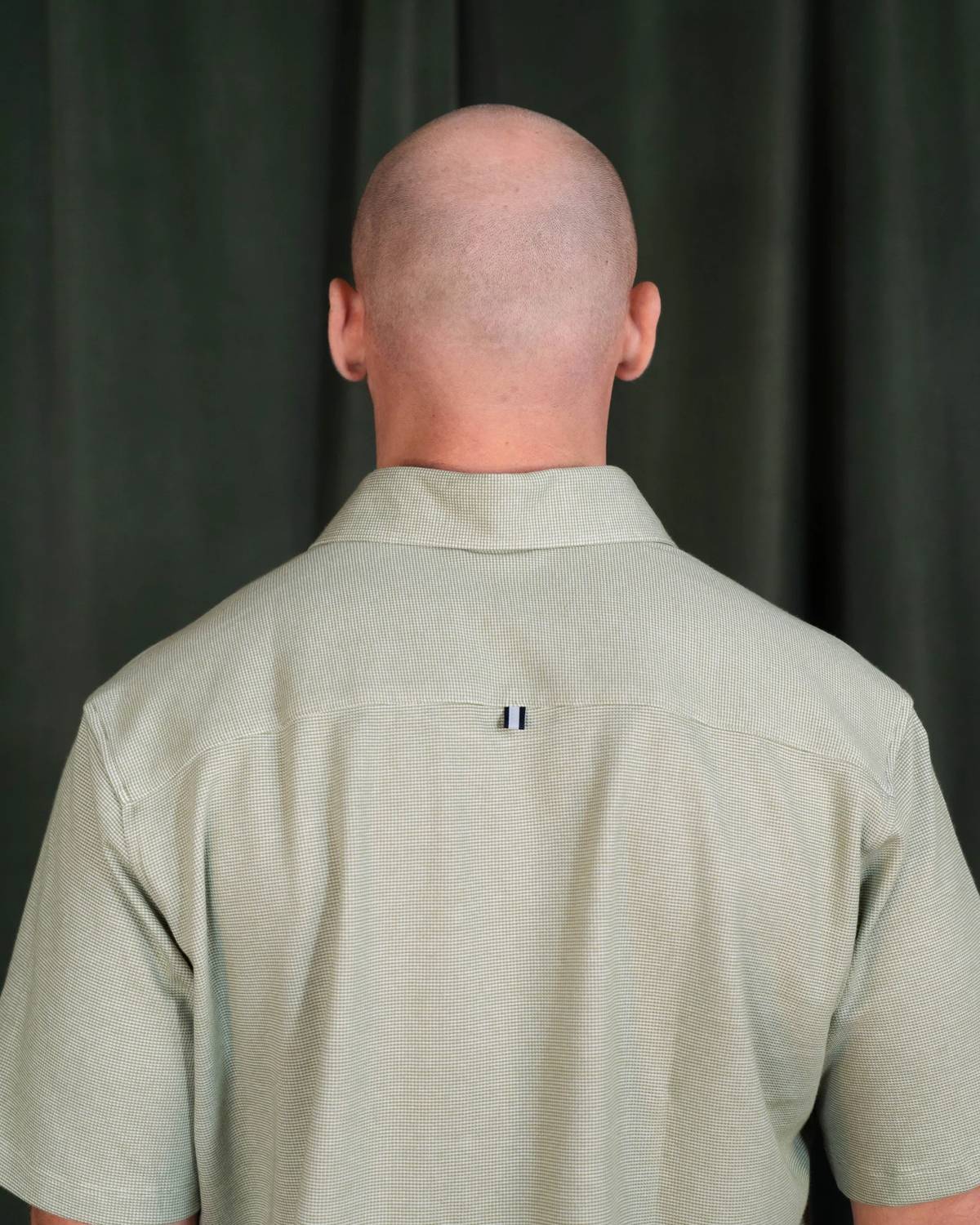 Stone Rose - Men's Technical Pique Button Down Shirt