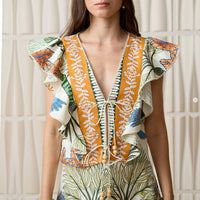 Aylaya - Medellin V-neck Top