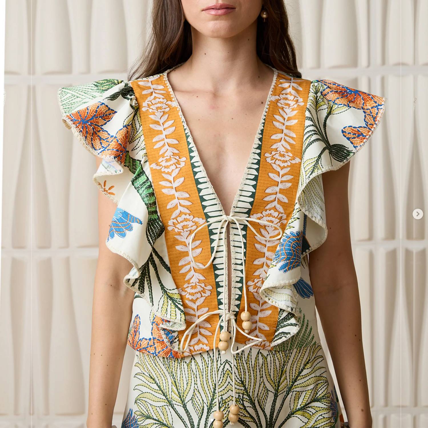 Aylaya - Medellin V-neck Top