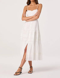 Astr - Annabel Woven Tiered Midi Dress