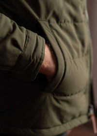 Iron & Resin Men's Cornerstone Jacket in khaki green - men's jacket - view 6