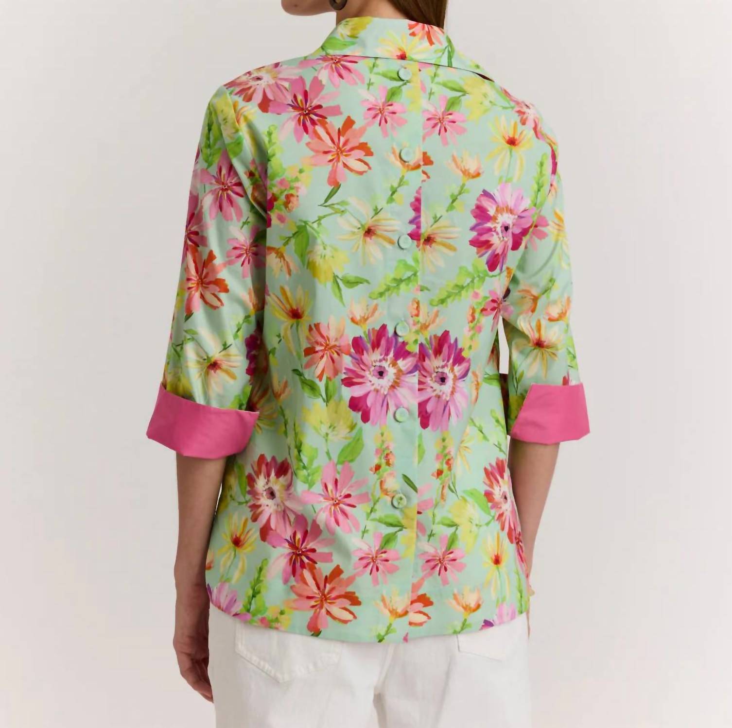 Hinson Wu - Three Quarter Sleeve Aileen Shirt