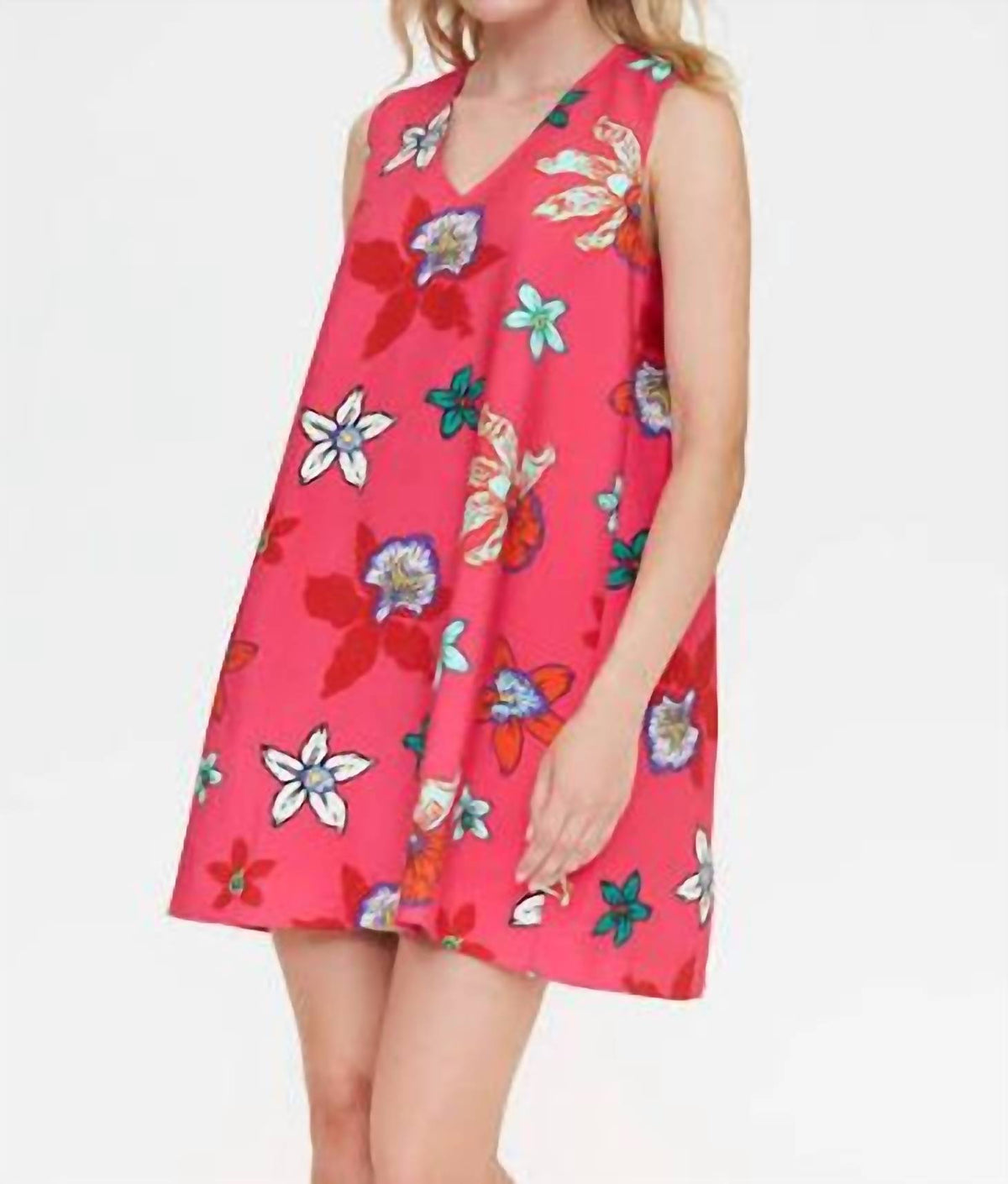 Compania Fantastica - Vanda Print Short Dress
