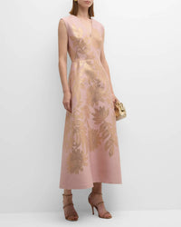 Lela Rose - Women's Blair Midi Dress