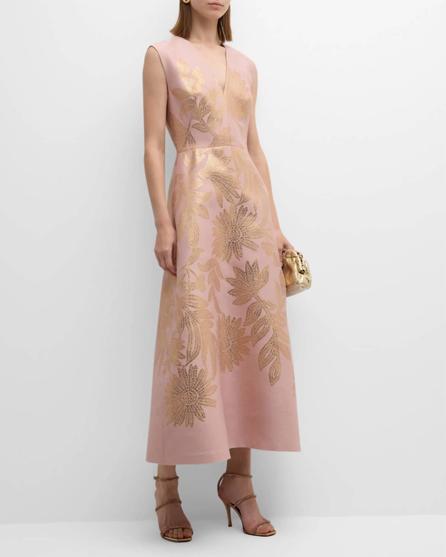 Lela Rose - Women's Blair Midi Dress