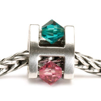 Trollbeads Women's Winter Jewel Small Bead Charm in silver multi - women's jewelry - detail view