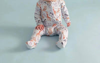 Posh Peanut - Kids Footie Zippered One Piece Pajama