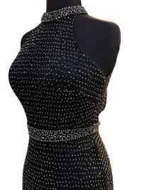 Panoply - Women's Fitted Rhinestone Prom Gown