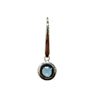 Aamiaa - Color Candy Collection Earrings With 5mm Round Blue Topaz