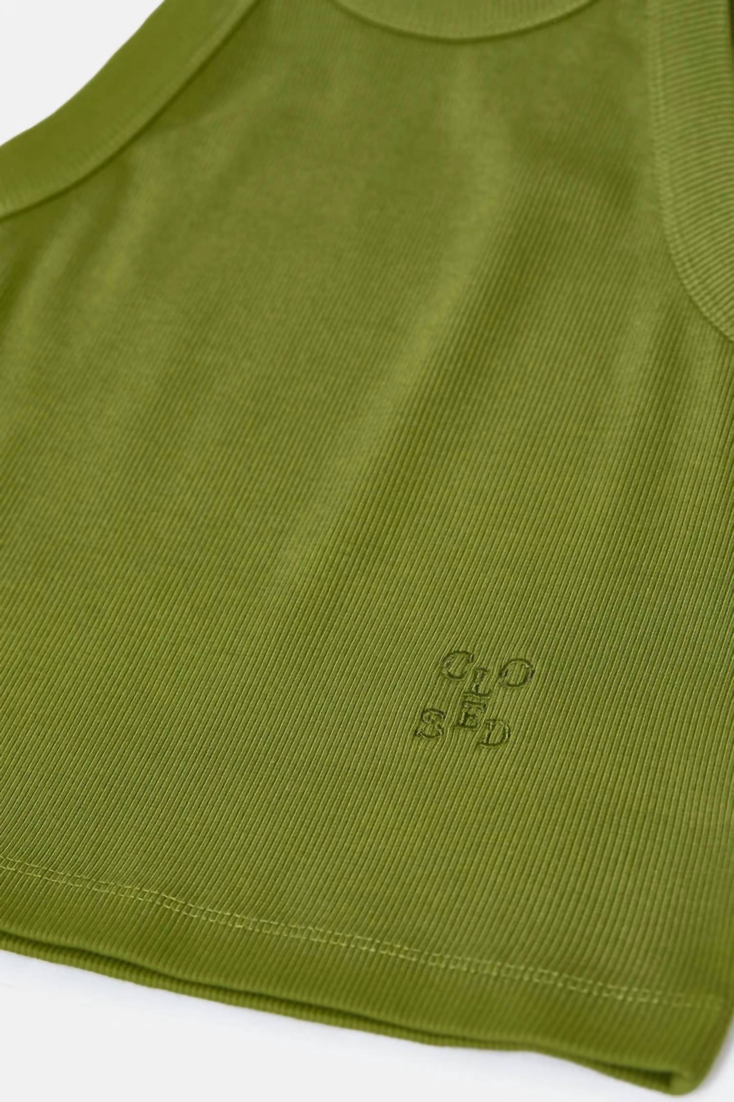 Closed - Cropped Racer Tank