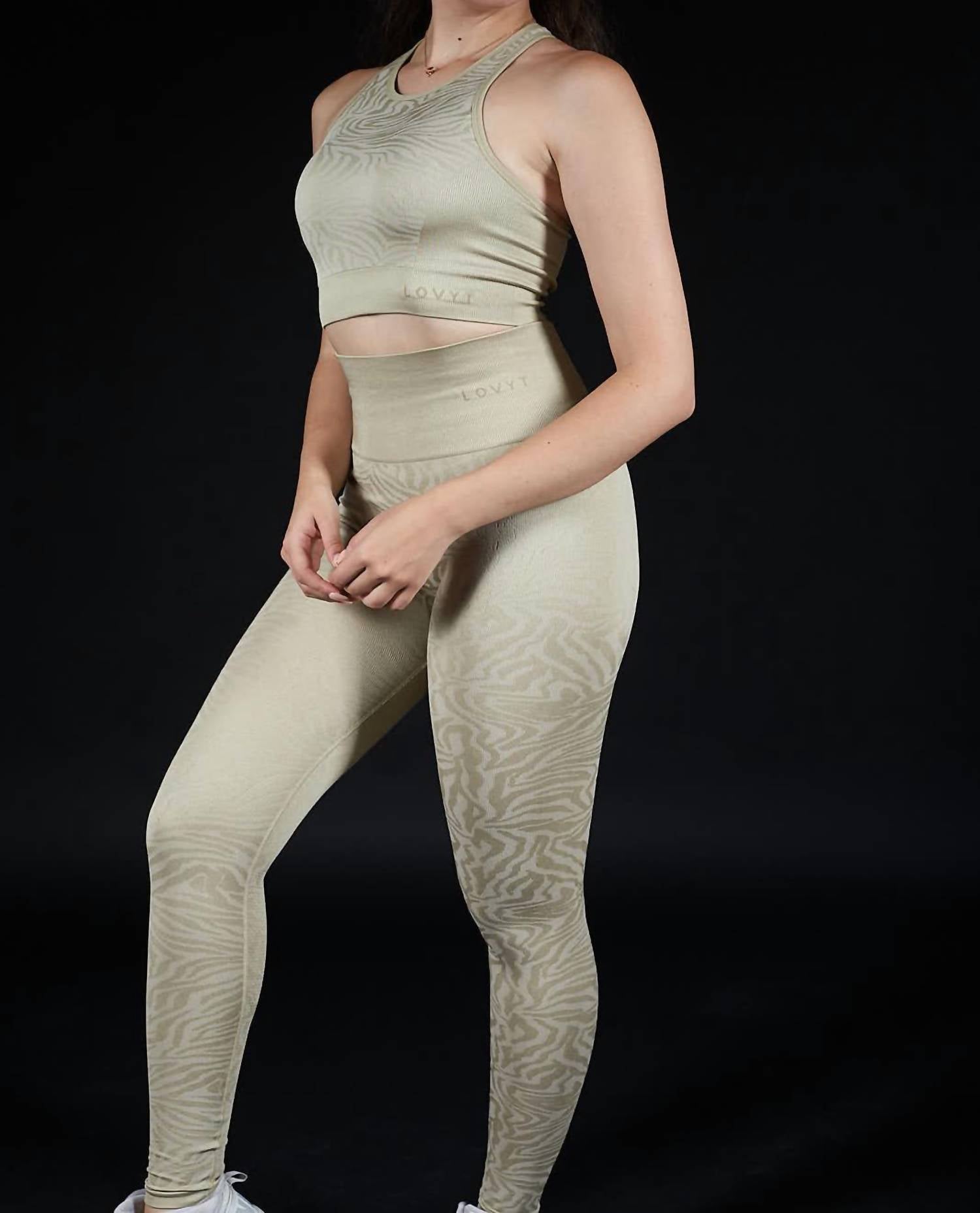 Lovyt - Euroshine Jacquard Leggings