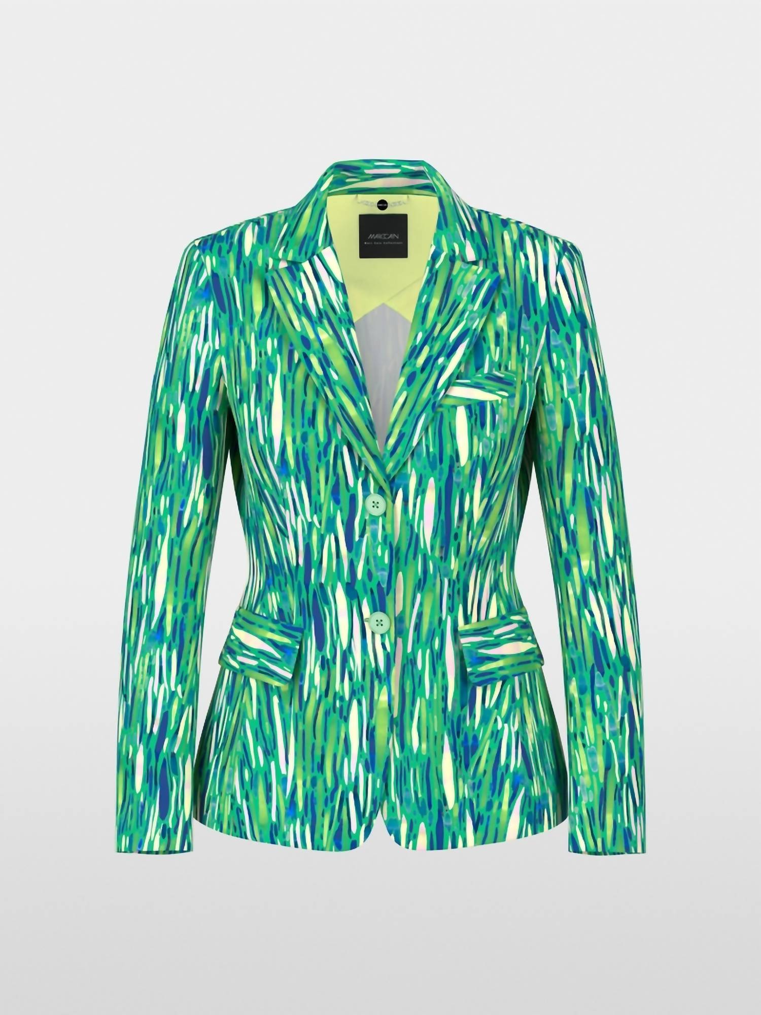 Marc Cain - Two-button scuba jersey blazer