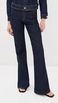 Ossou Spur Bootcut Jeans in sable wash - women's jeans - view 5