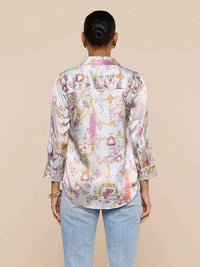 L'Agence - Dani Silk Blouse