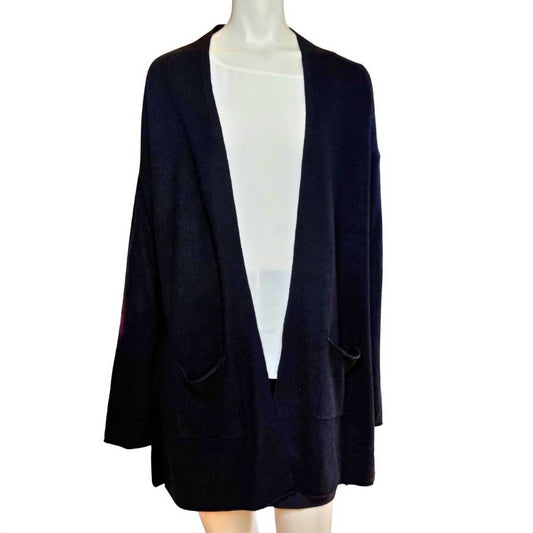 T Tahari - Long Sleeve V Neck Cardigan