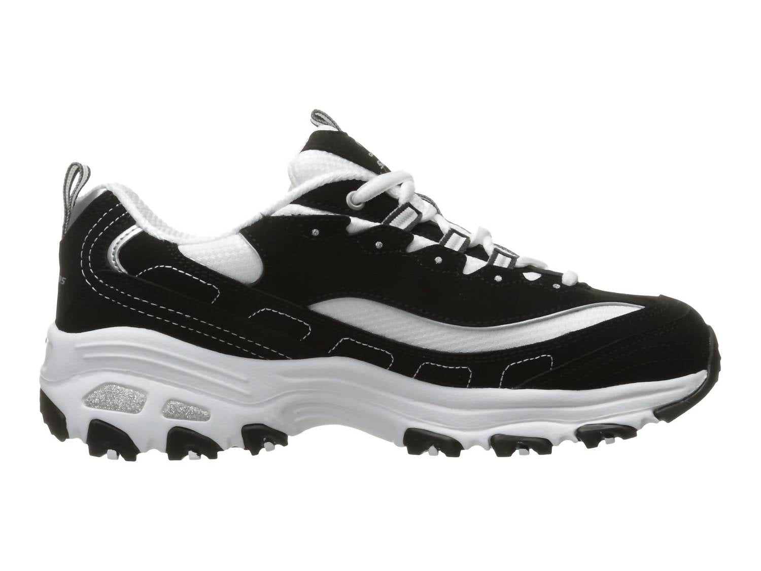 Skechers - Women's D'lites Biggest Fan Memory Foam Lace-up Sneaker
