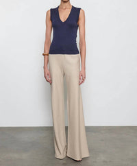 Enza Costa - Supima Sleeveless V-neck Top