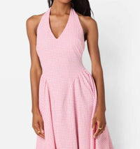 Astr - Meana Midi Halter Dress