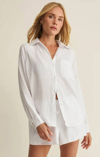 Z Supply - Perfect Airy Gauze Button Up Top