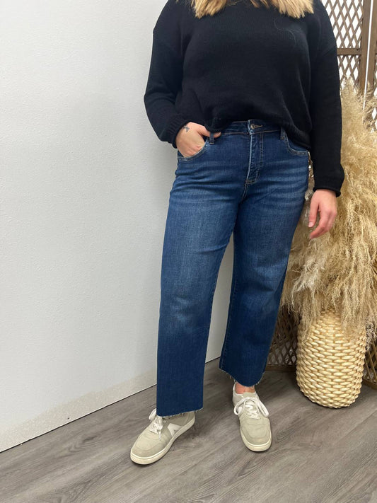 Vervet By Flying Monkey - Mid Rise Wide Leg Vervet Denim