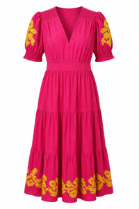 Ivy Jane - Women's Bolden Border Dress