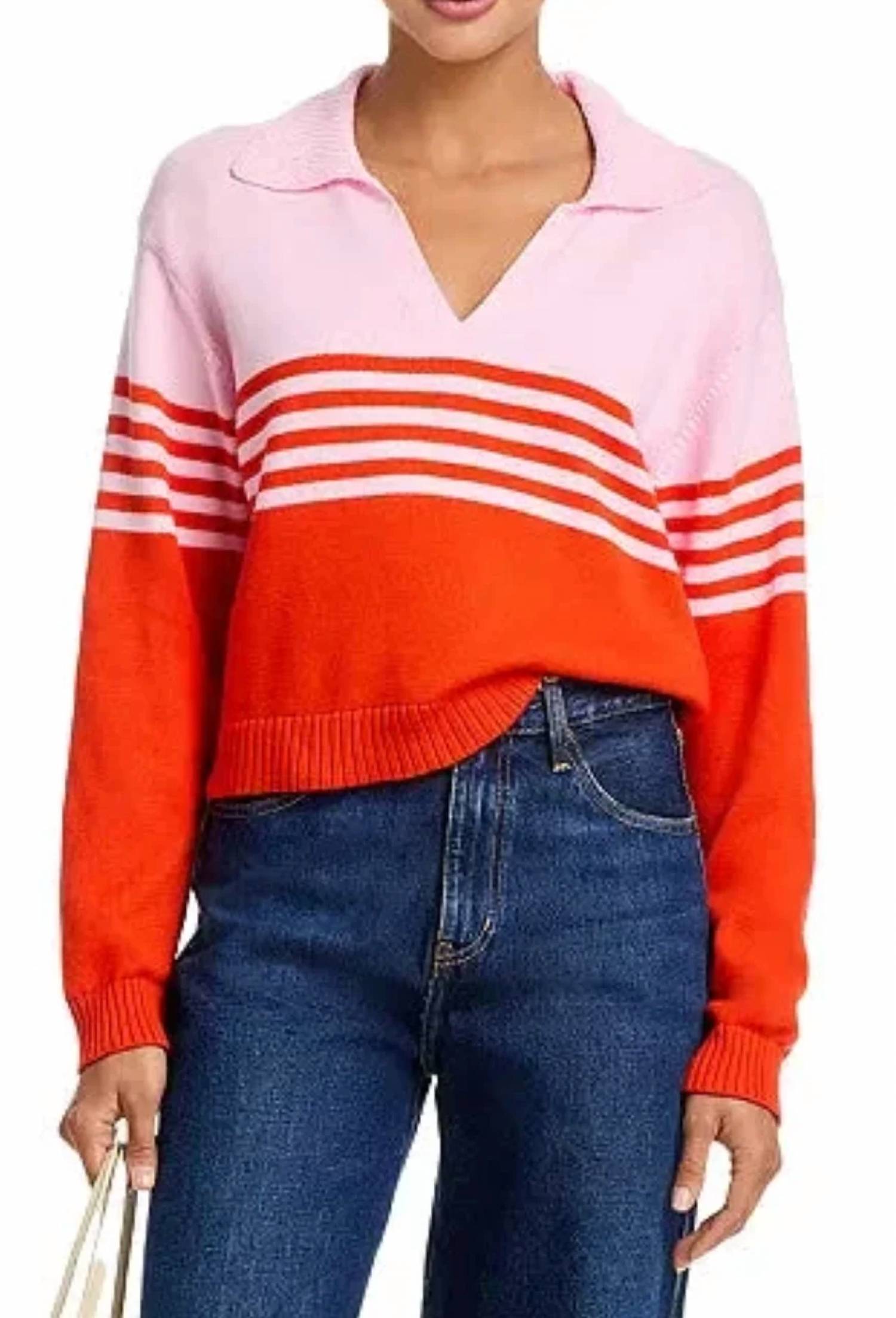 Simkhai - Jules Knit Polo Sweater