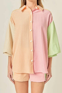 English Factory - Candy Stripe Shirt