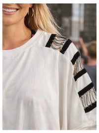 Fantastic Fawn - Chain Detail Tee
