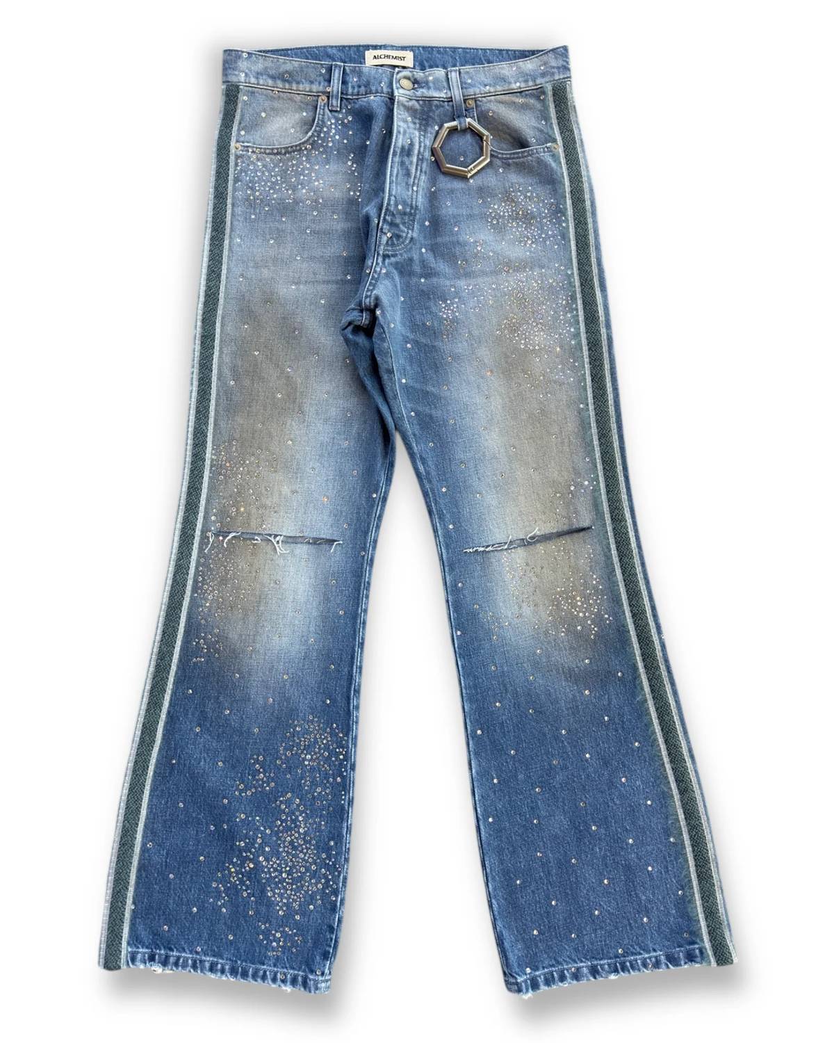 Alchemist - Crystal And Mohair Studio Jeans