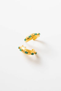 FENOMENA Women's Havana Glow Earrings in gold - women's jewelry