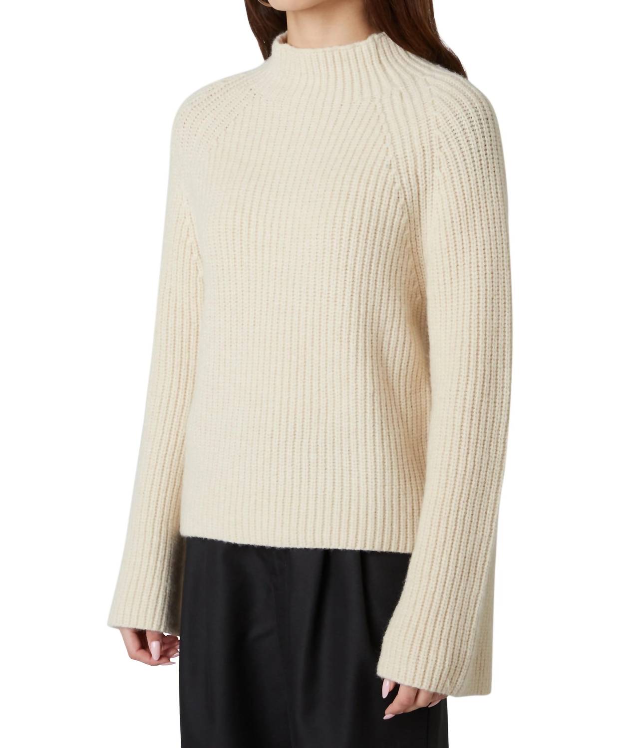 Nia - Aubrey Mock Neck Sweater