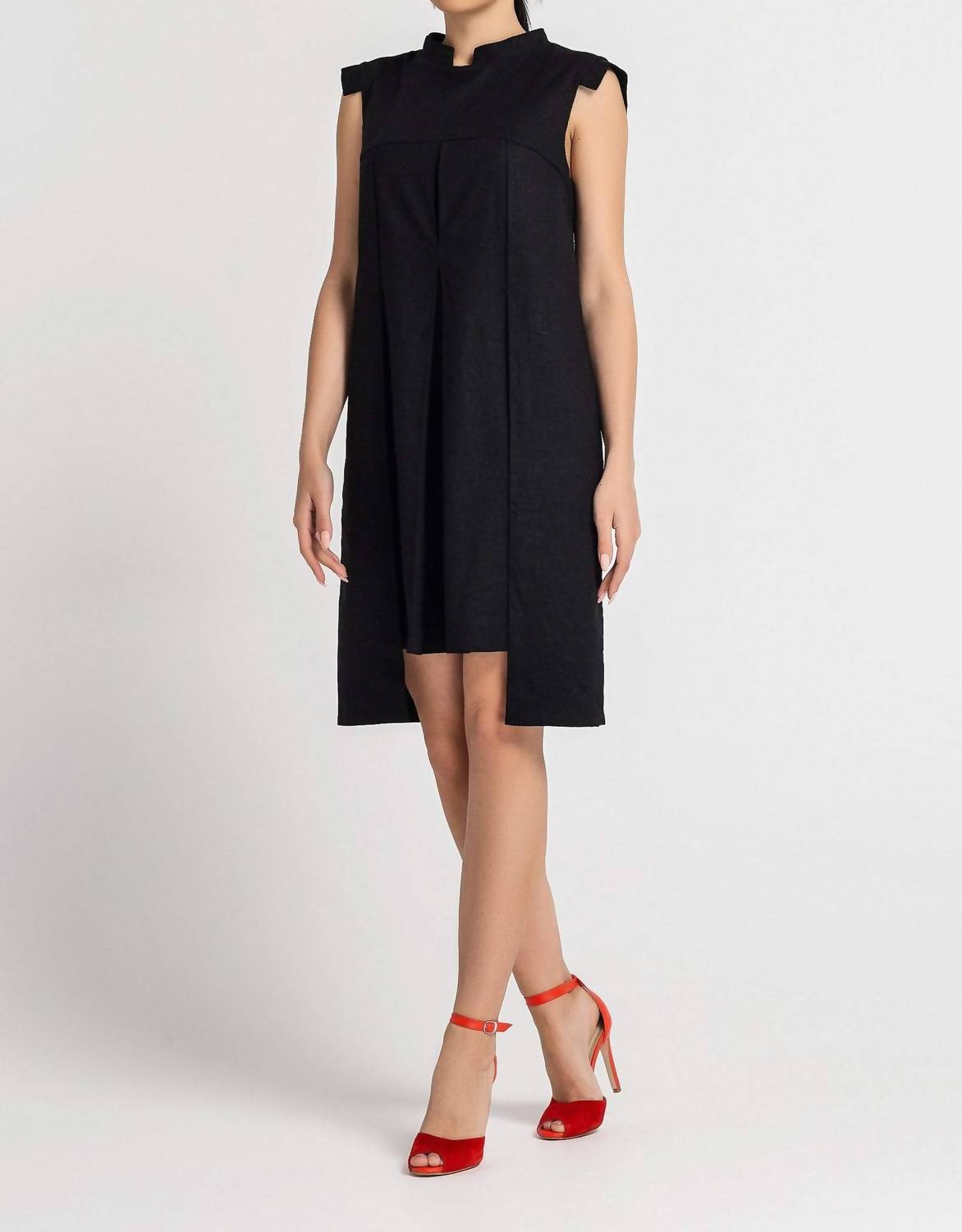 Tavrovska - Kyoto Pleat Mini Dress