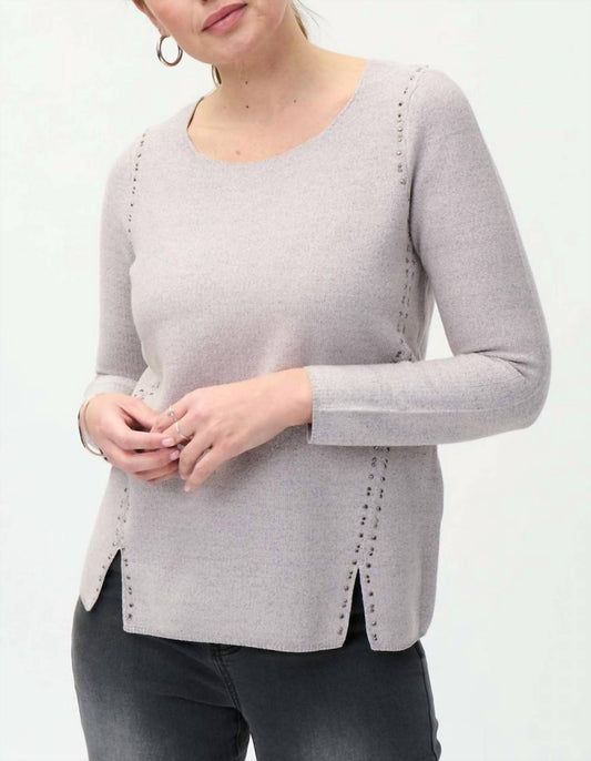 Joseph Ribkoff - CREW NECK KNIT TOP