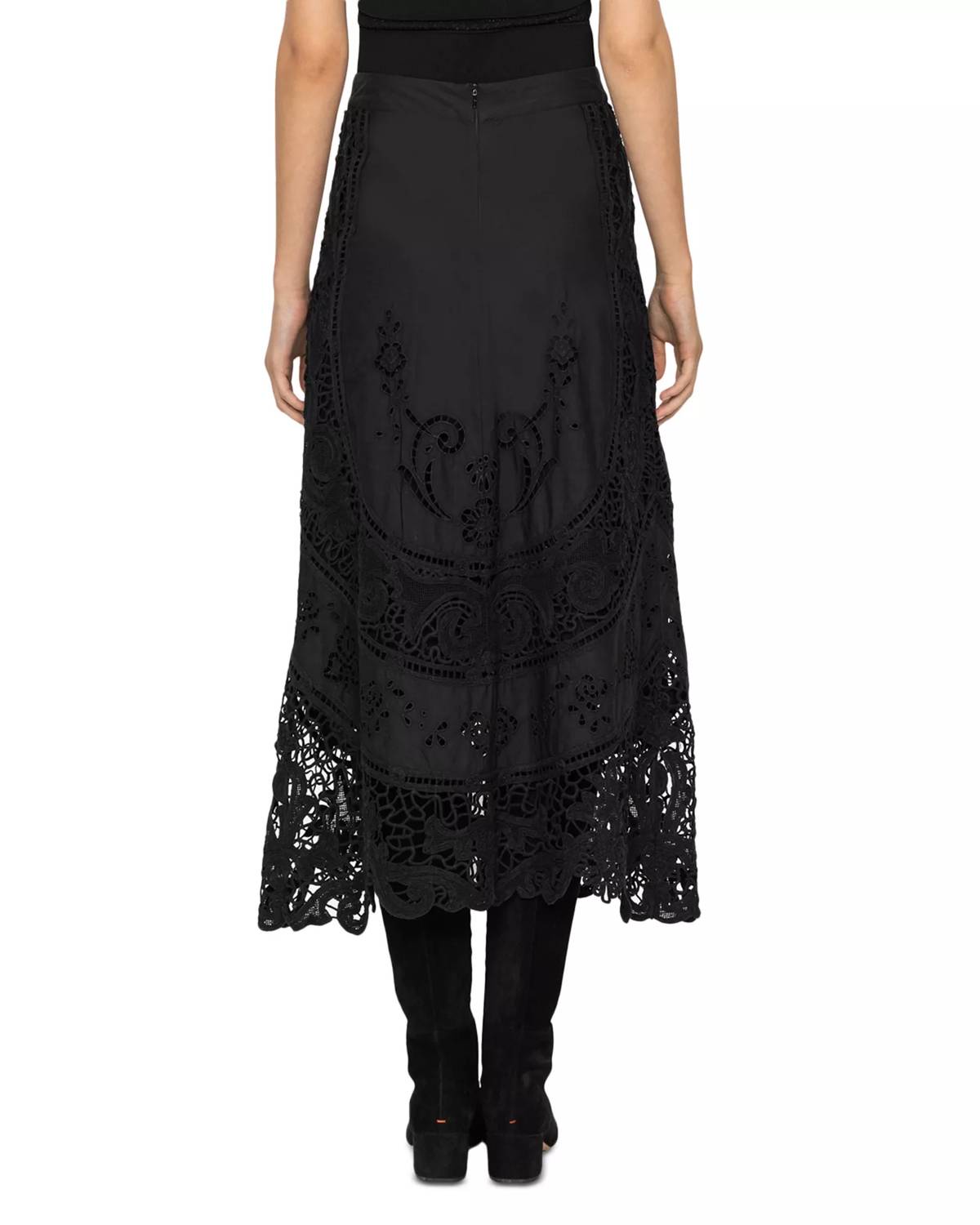 Sea - Gianna Lace Midi Skirt