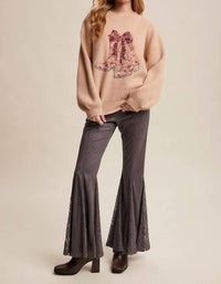 Listicle - Boots & Bows Sweater