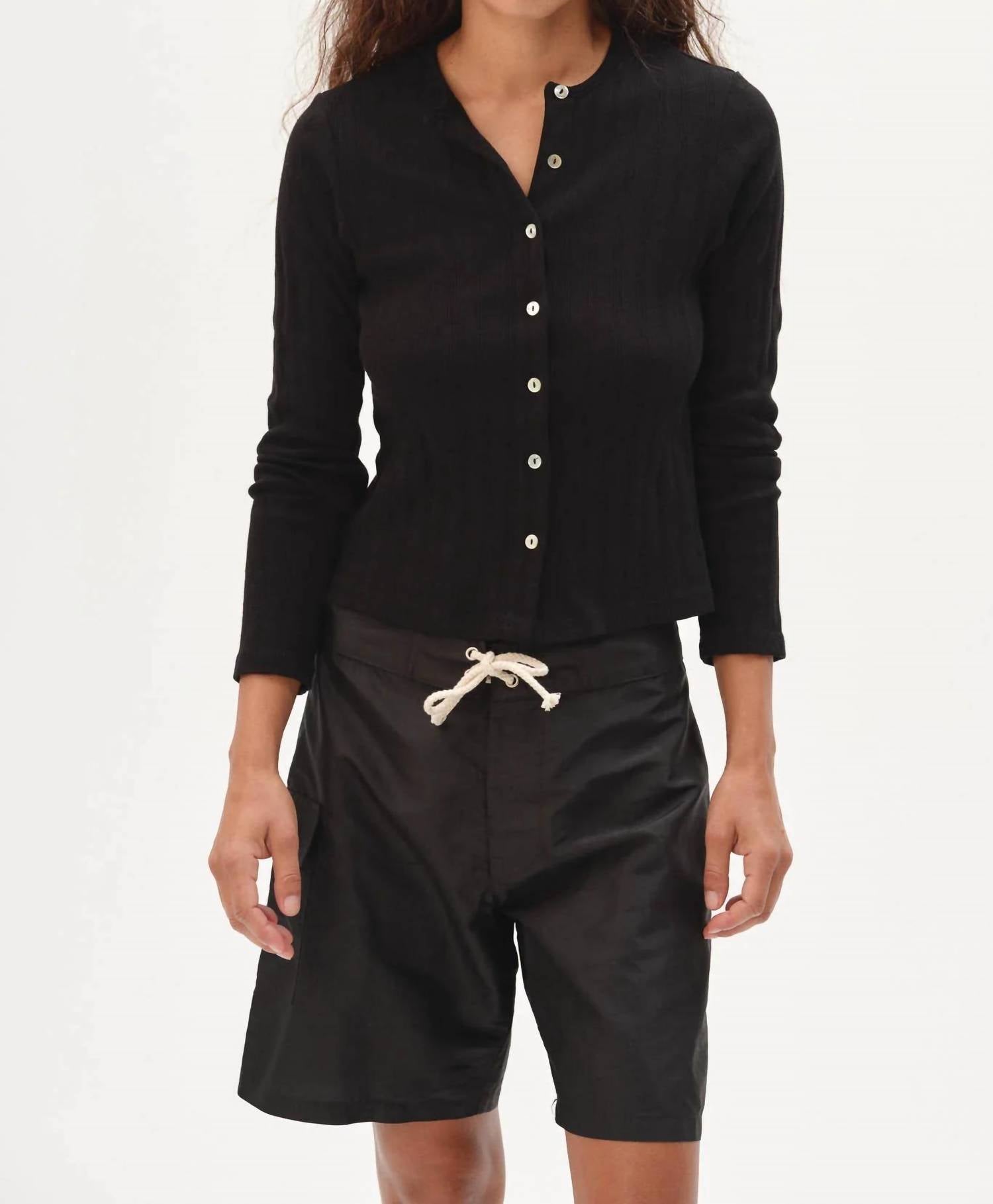 Donni. - Varied Rib Cardigan