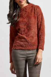Tribalbyn - Funnel Neck Top Sweater
