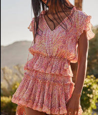 Misa Los Angeles - Lilian Puglia Paisley Mini Dress