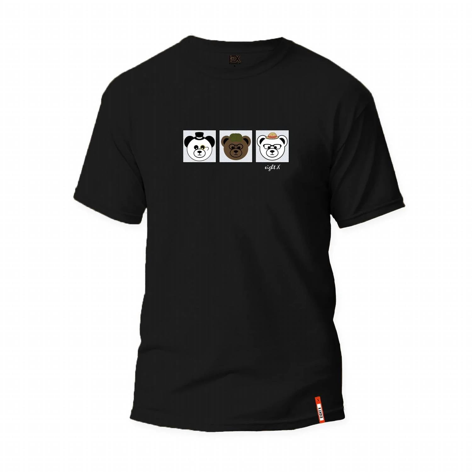 Eight X - Three Bears Graphic T-shirt